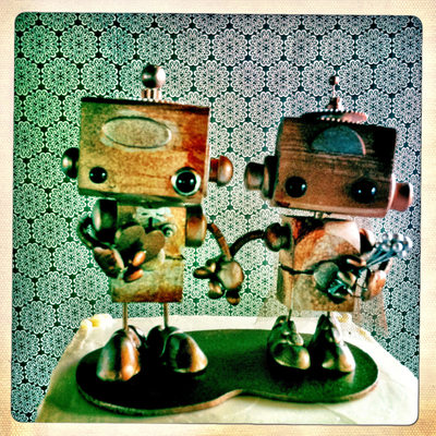 Robot Cake Topper