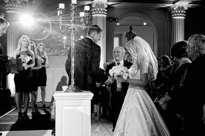 Sunken Ballroom Portland Art Museum Wedding