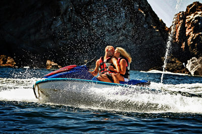 Ixtapa Wedding on Jet Ski