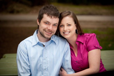 Classic Portland Engagement Picture