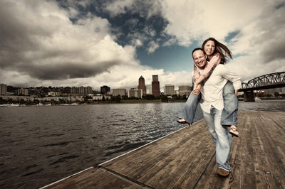 Portland Engagement Picture