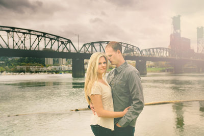 Portland Waterfront Engagement with Hawthorne Bridge