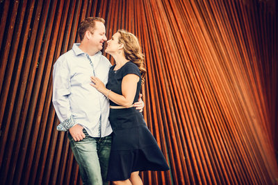 Tanner Springs Park Engagement Picture