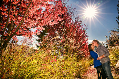 Portland Fall Engagement Portrait