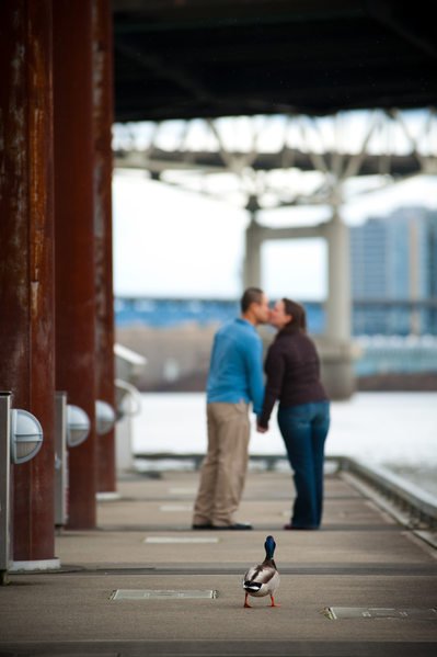 Funny Engagement Picture