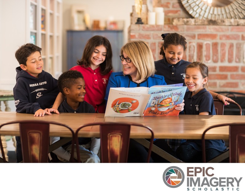 Private School Classroom Photography – Academic Learning during Group Learning | Los Angeles, CA