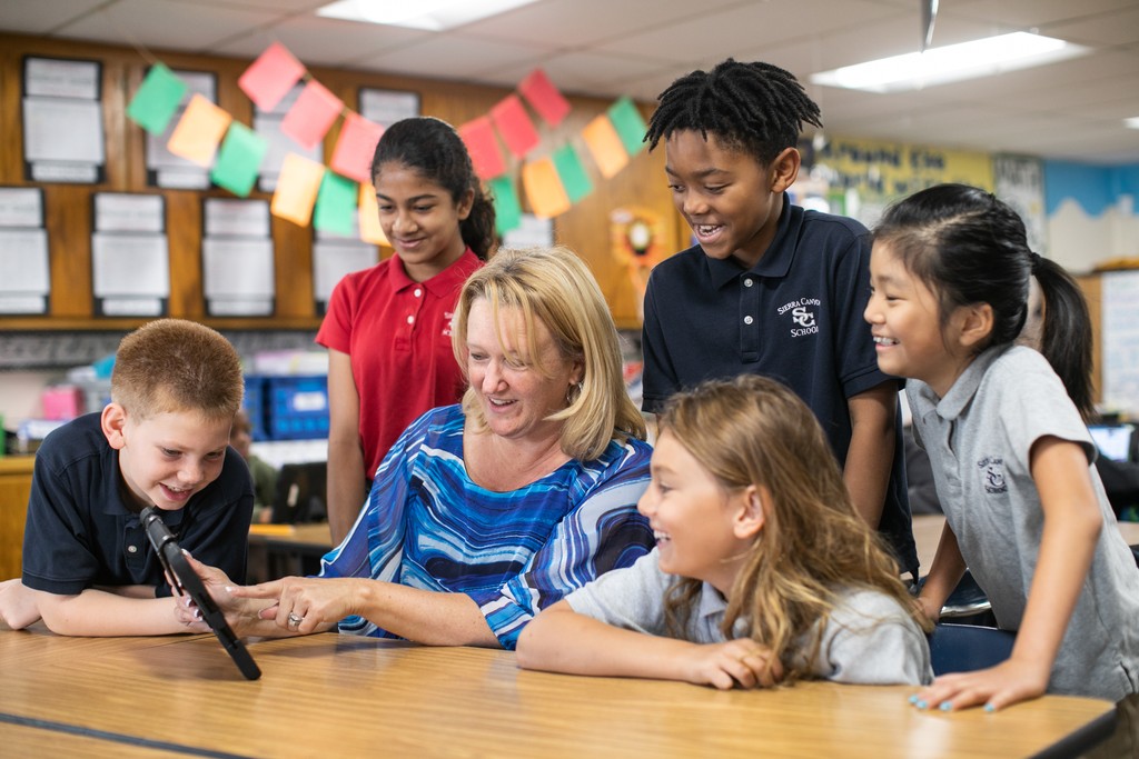 Private School Classroom Photography – Academic Learning with teacher instruction | Los Angeles, CA