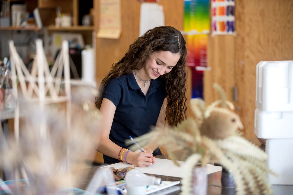 Private School Classroom Photography – Academic Learning during artistic study | Los Angeles, CA