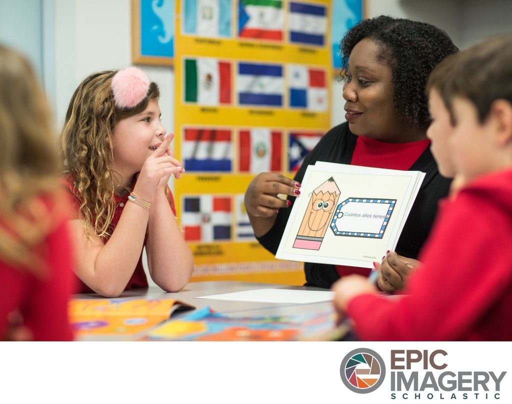 Private School Classroom Photography – Academic Learning during Group Teaching | Los Angeles, CA