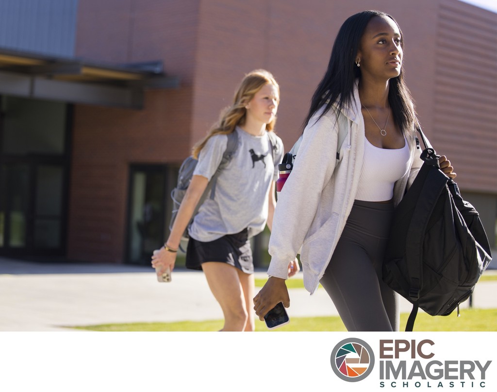 Private School Campus Life Photography – Student Community Walker Together | Denver, CO
