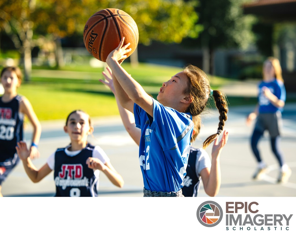 Private School Athletics Photography – Student Participation in Active Athletic Setting | Los Angeles, CA