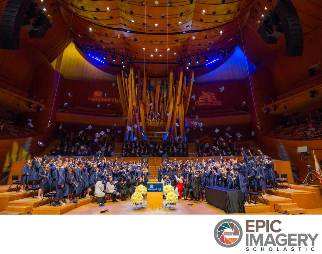 Graduation Ceremony at Walt Disney Concert Hall | Los Angeles, CA