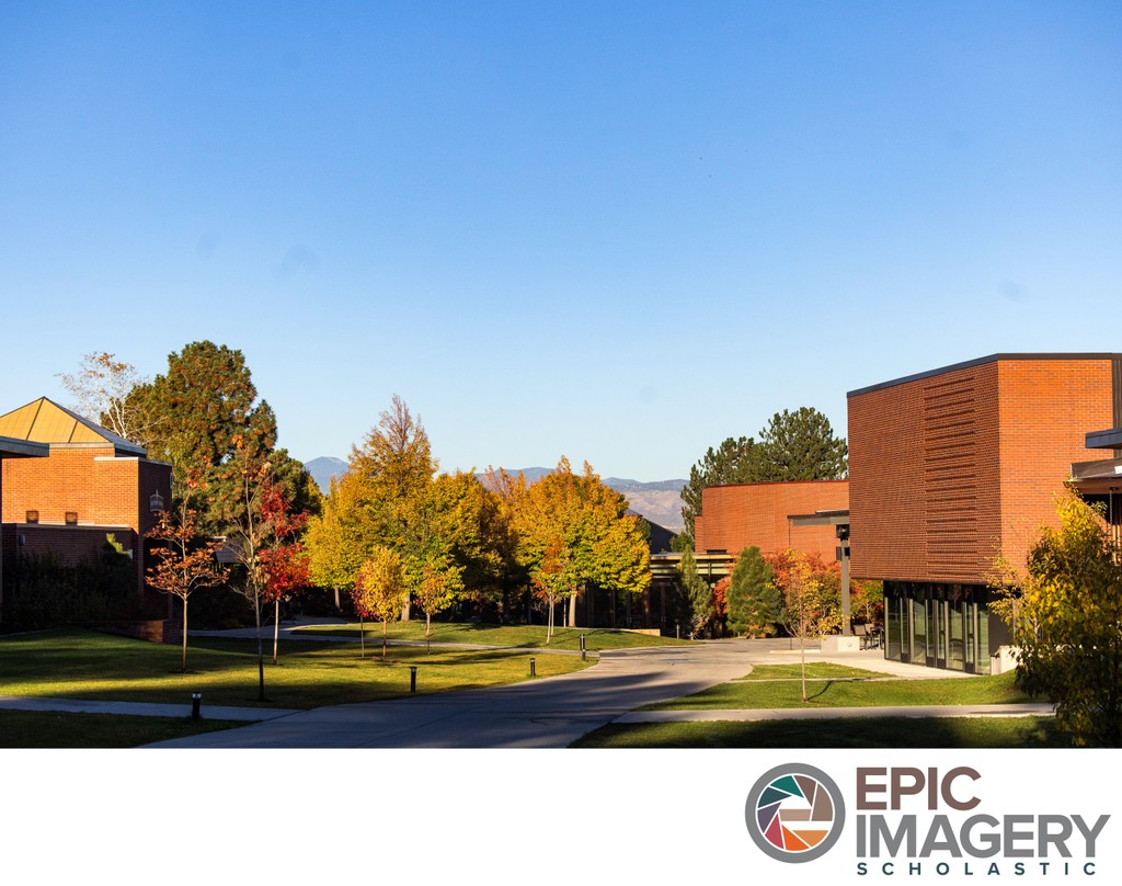 Private School Campus Aesthetic Photography – Learning Environment in campus common spaces | Denver, CO