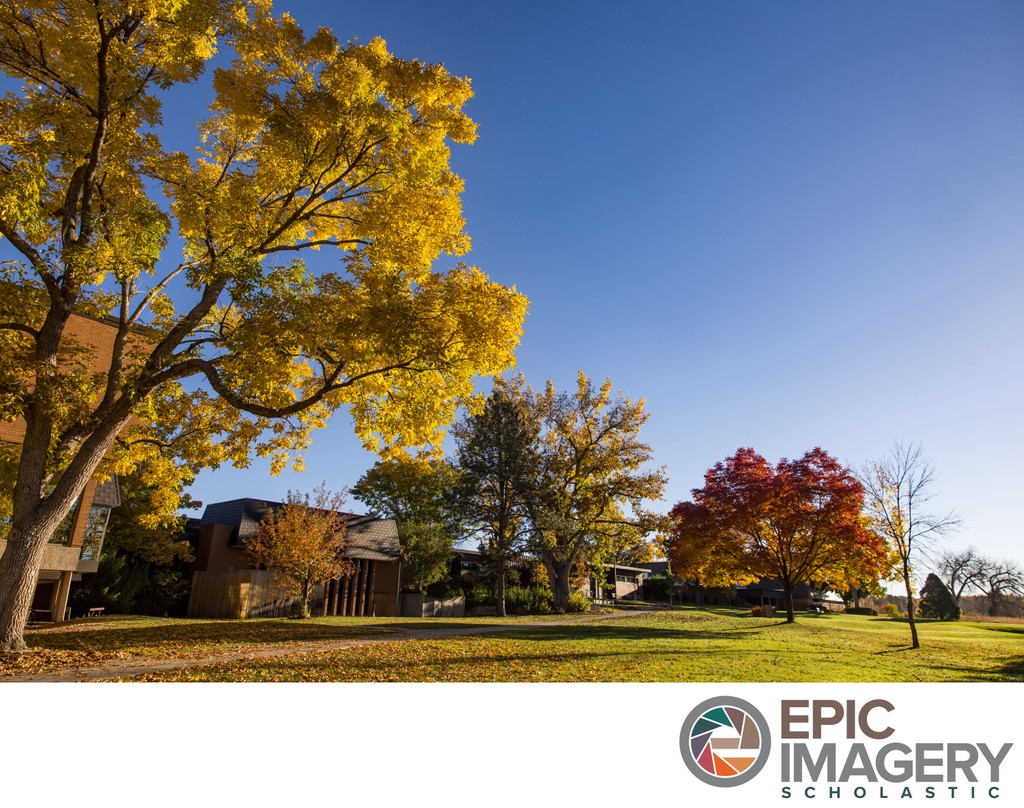 Private School Campus Aesthetic Photography – Learning Environment Across Campus Spaces | Denver, CO
