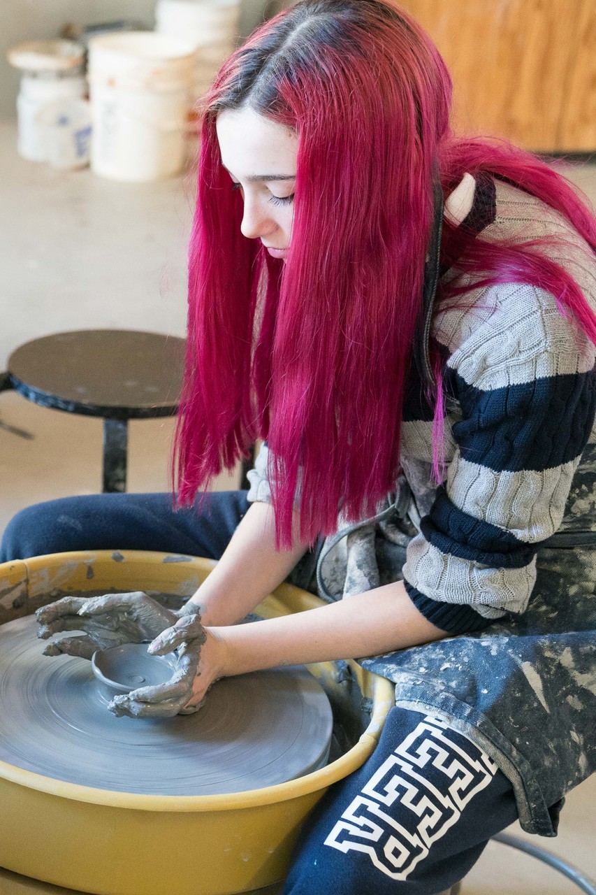 Private School Classroom Photography – Academic Learning in art class | Los Angeles, CA