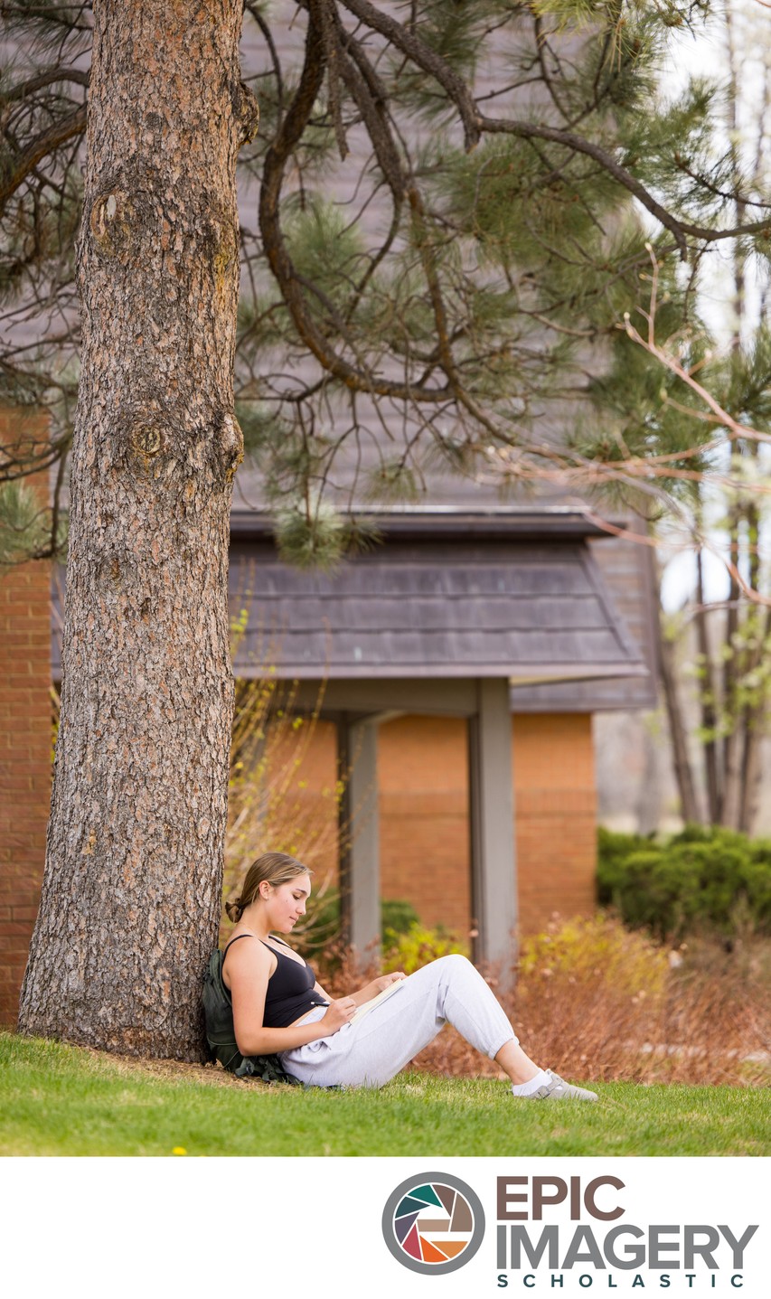 Private School Campus Life Photography – Student Community near academic buildings | Denver, CO