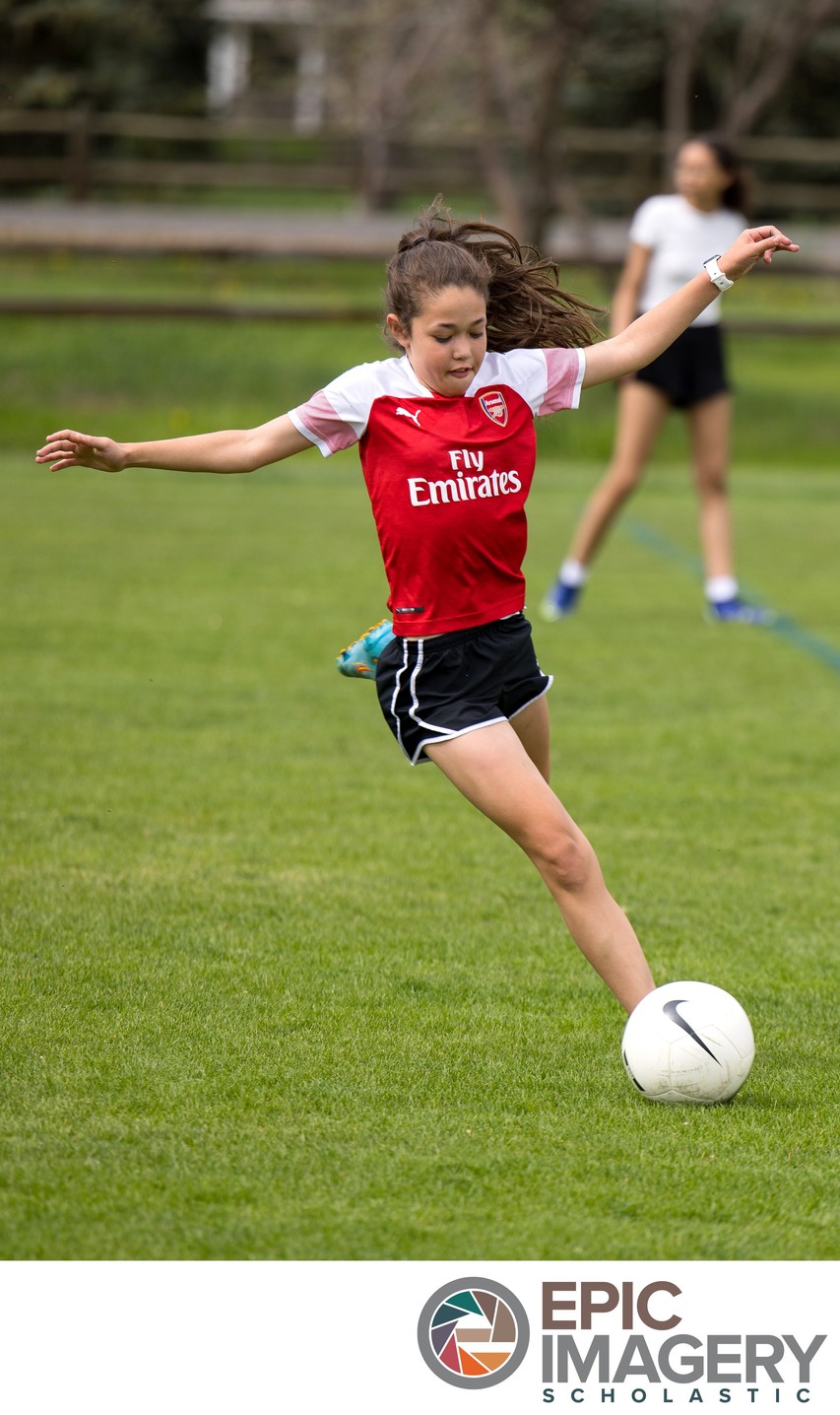 Private School Athletics Photography – Student Participation during athletic practice  | Denver, CO