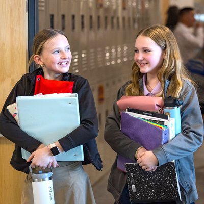 Private School Campus Life Photography – Student Community during social interaction | Colorado Springs, CO