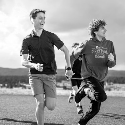Private School Campus Life Photography – Student Community in Group Interaction | Colorado Springs, CO