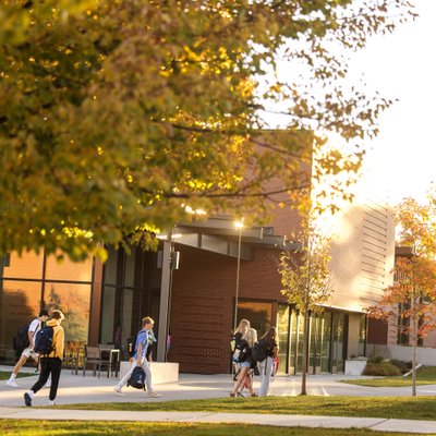Private School Campus Life Photography – Student Community Walking Together | Denver, CO