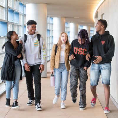Private School Campus Life Photography – Student Community during school day | Denver CO