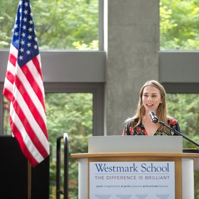 Private School Event Photography – School Community during Schoolwide Ceremony | Los Angeles, CA