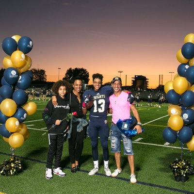 Senior Night Football Recognition Ceremony