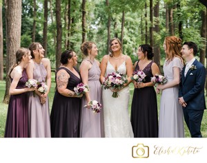 Non traditional bridal outlet party