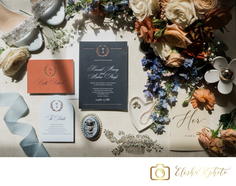 Elegant Wedding Detail Photography