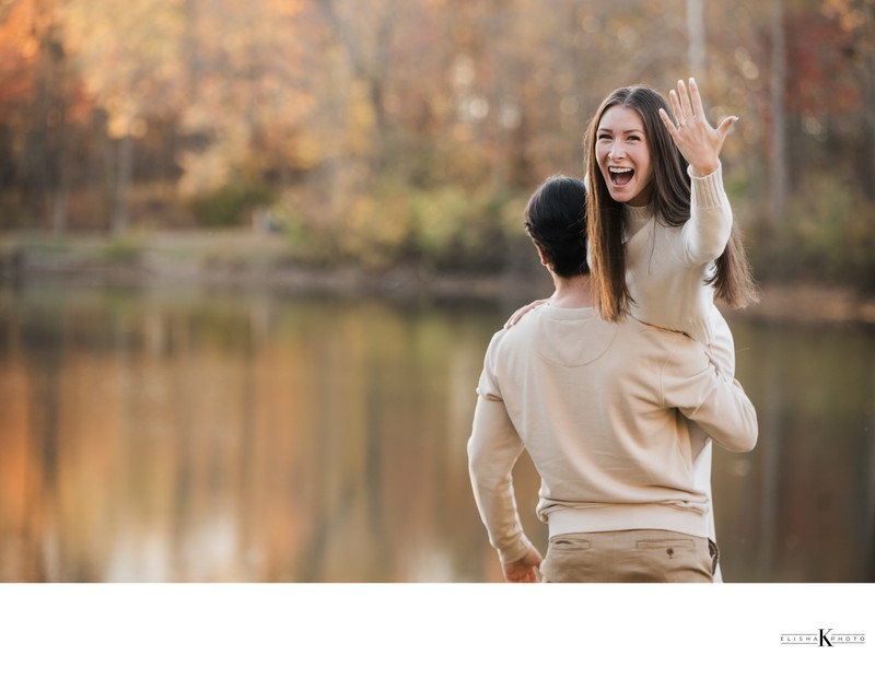 Autumn at Eagle Creek Park
