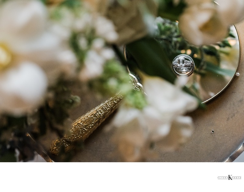 Details Through Her Flowers