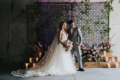 Bride and Groom | Ceremony Space Ivory Foundry