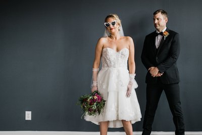 Editorial Wedding Photo