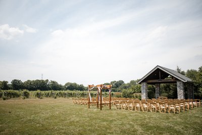 Ceremony Space at Sycamore at Mallow Run