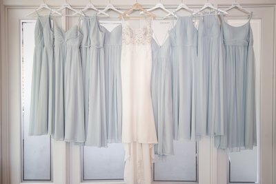 Dresses Hanging