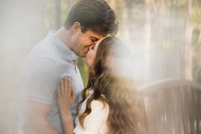 Holcomb Gardens Engagement Photo