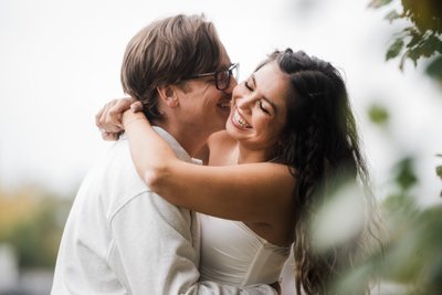 Authentic Laughter in Fountain Square