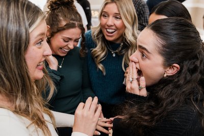 Engagement Party Ring Reveal