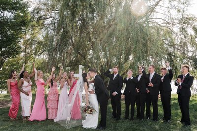 Cheers to Forever Under the Willows