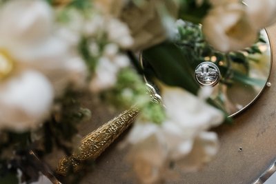 Details Through Her Flowers