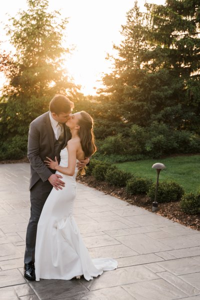A Kiss in the Sunset Glow