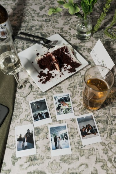 Polaroids on the Table