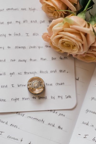 Elegance and Wedding Vows