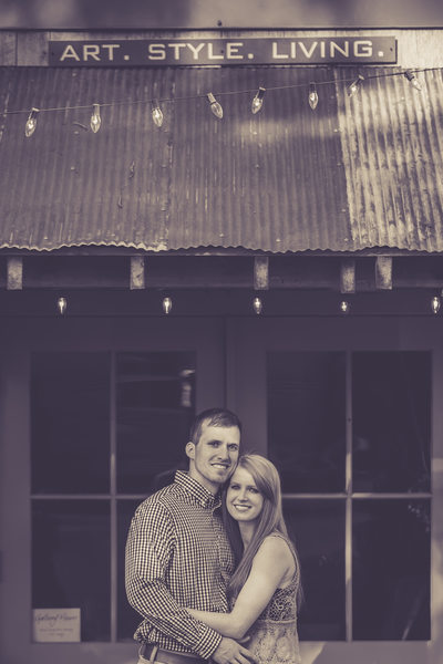 Engagement Photos in Leipers Fork, TN