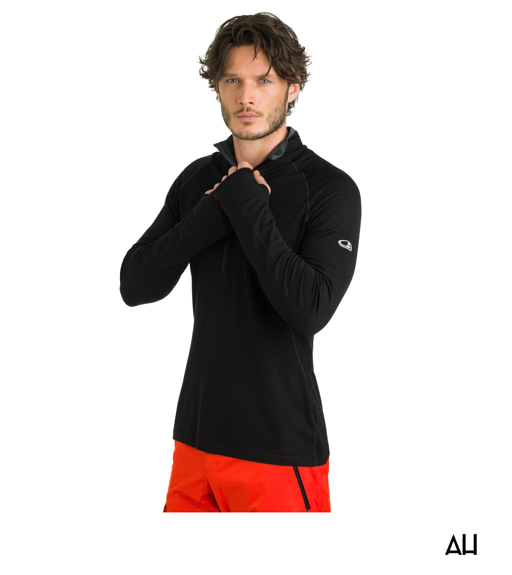 Men's Black Performance Base Layer