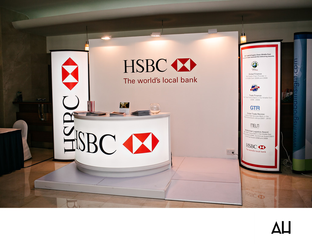 HSBC Trade Finance Exhibition Booth