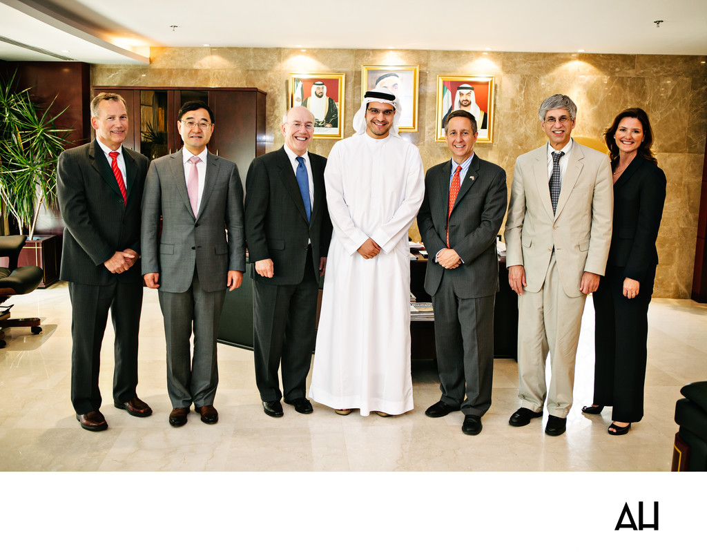 International Business Delegation in UAE Office