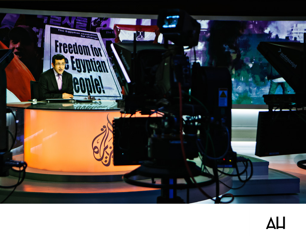 Al Jazeera Broadcast on Egyptian Protests