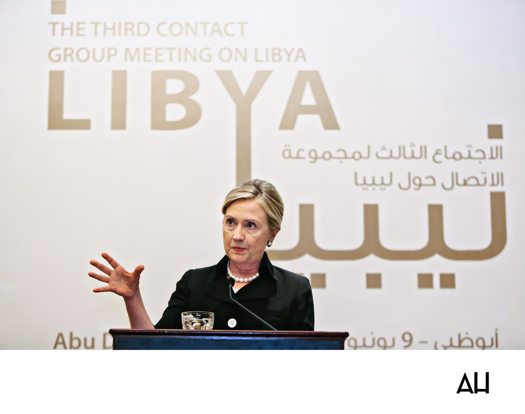 Hillary Clinton at Libya Contact Group Meeting