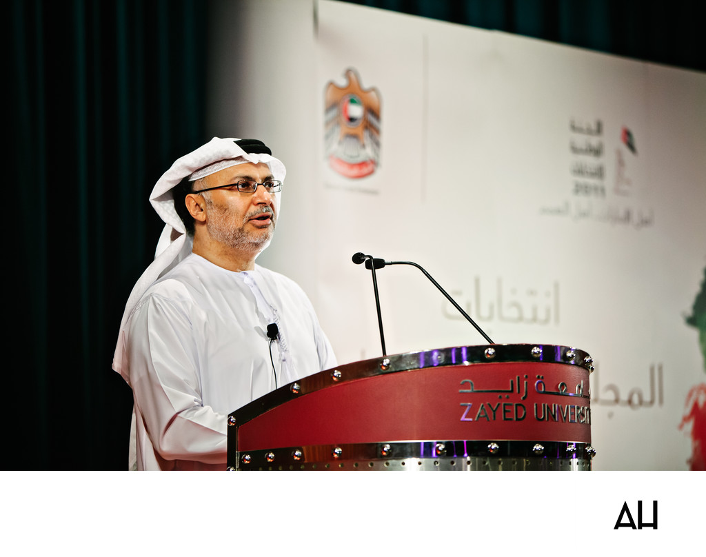 Emirati Speaker at Zayed University